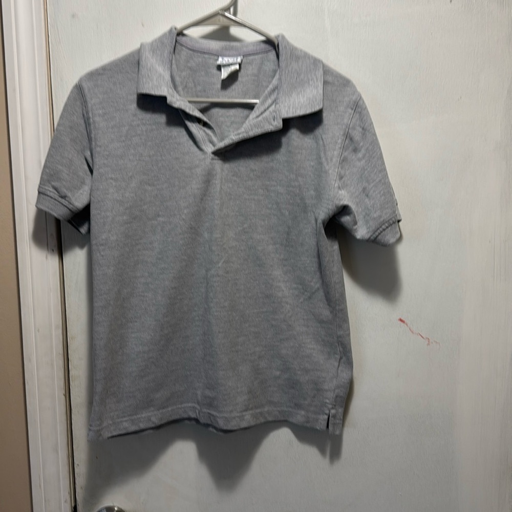 Tks polo grey boys shirt 14/16 boys